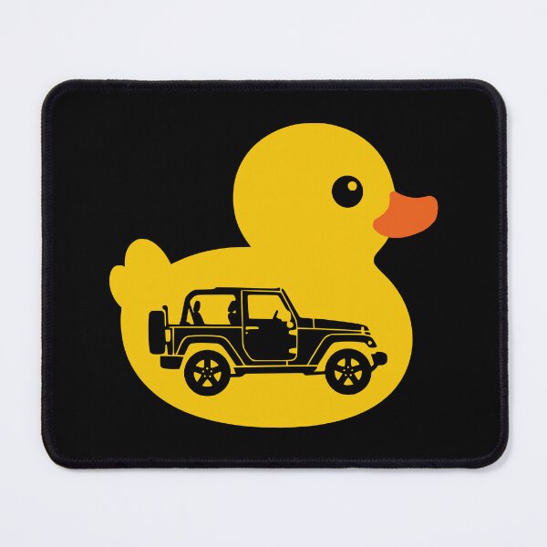Item preview, Ducking Wrangler JK 2-Door Top Off Silhouette Graphic designed and sold by Off-Road-Zone.