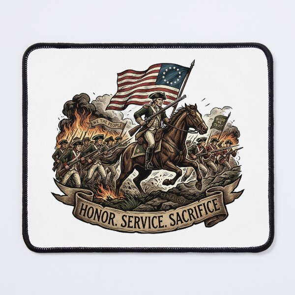 Item preview, 1776 American Revolutionary Ancestor Pride Soldier designed and sold by chattsuede.