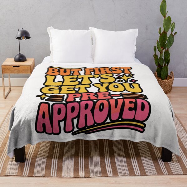 Item preview, But First Let’s Get You Pre-Approved - Funny Real Estate Agent Mortgage Broker designed and sold by Ali-printshop.