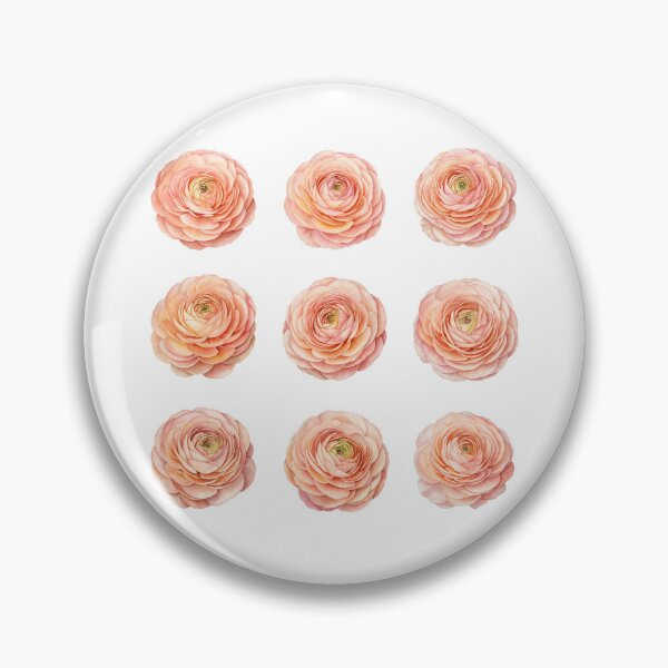 Item preview, Peach Ranunculus Persian Buttercups designed and sold by WillandWent.