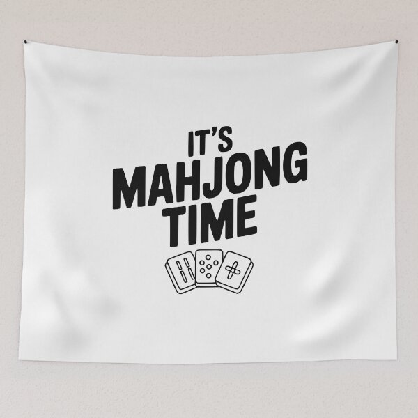 Item preview, It's Mahjong Time designed and sold by Frank Ring.