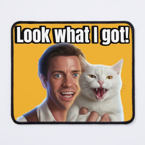 Item preview, White Cat Saves the Day designed and sold by LisaMPierce1990.