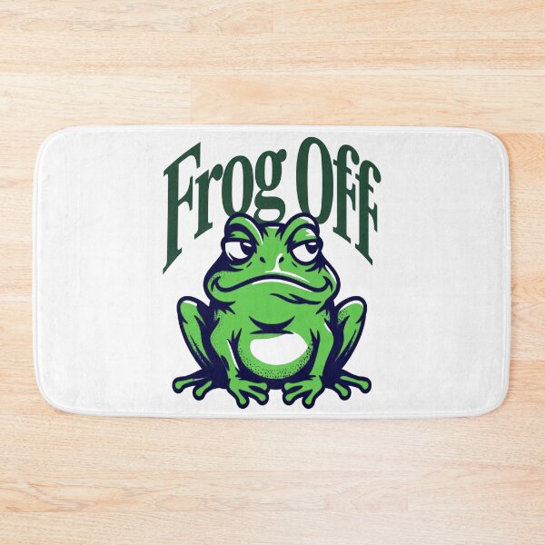 Item preview, Frog Off Mini – Chill Frog Meme Statement Shirt Fuck Off designed and sold by Lineforge by BehrfectMoments.