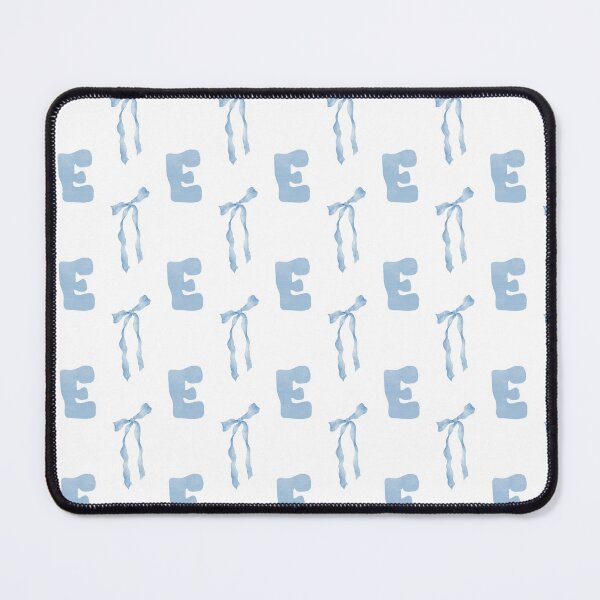 Item preview, Watercolor Blue Bow Letter E Phone Case Aesthetic Gift for her and mom, Coquette Blue Bow Letter E Blanket Cozy Gift for Girls, Letter E Blue Bow Journal Aesthetic Graduation Gift for her and girls designed and sold by VivaFy.