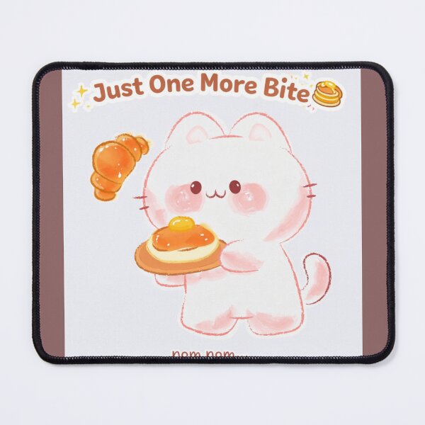 Item preview, “”“Kawaii Pancake Bunny – Just One More Bite Cute Aesthetic” designed and sold by sumodesign.