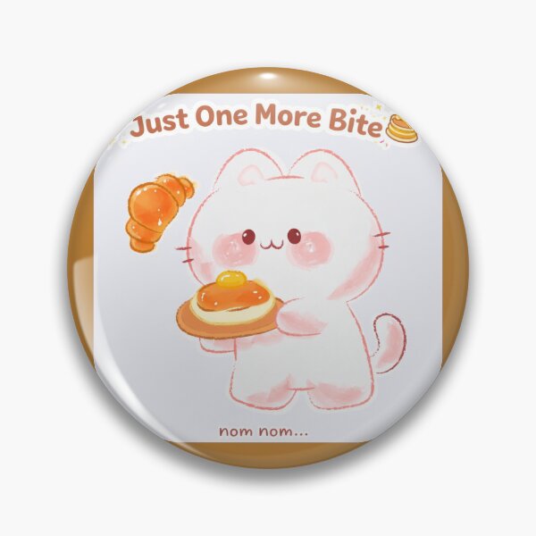 Item preview, “”“Kawaii Pancake Bunny – Just One More Bite Cute Aesthetic” designed and sold by sumodesign.