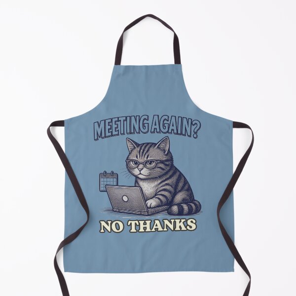 Item preview, Meeting Again Cat Humor Shirt designed and sold by AdicretorDesign.