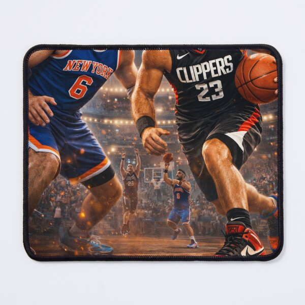 Item preview, Hasan Piker vs. William Levy, Basketball Showdown Inspiration, Sequel designed and sold by Uniqueartai.