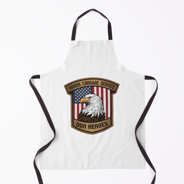 Item preview, Distressed Patriotic Eagle Honor Heroes Badge designed and sold by chattsuede.