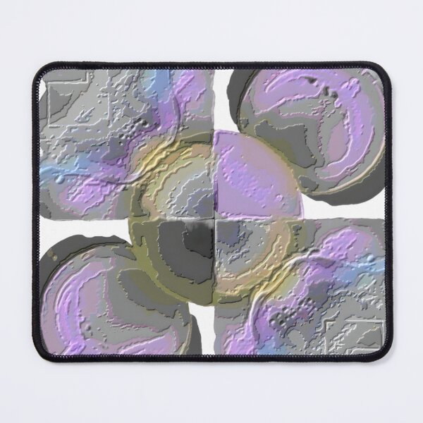 Item preview, emotional drips dark plasticine colorful textured geometric abstract design designed and sold by SmashingDeals.