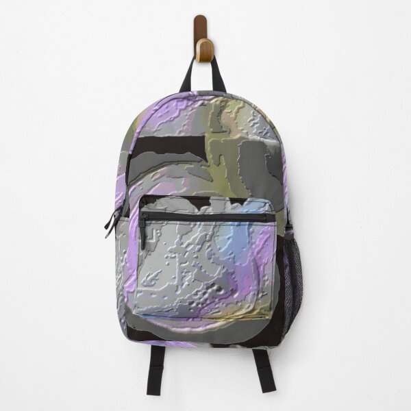 Item preview, emotional drips dark plasticine colorful textured geometric abstract design designed and sold by SmashingDeals.
