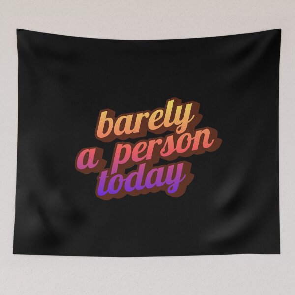 Item preview, Barely A Person Today - Retro Sunset Aestheti designed and sold by HALYNA070824.