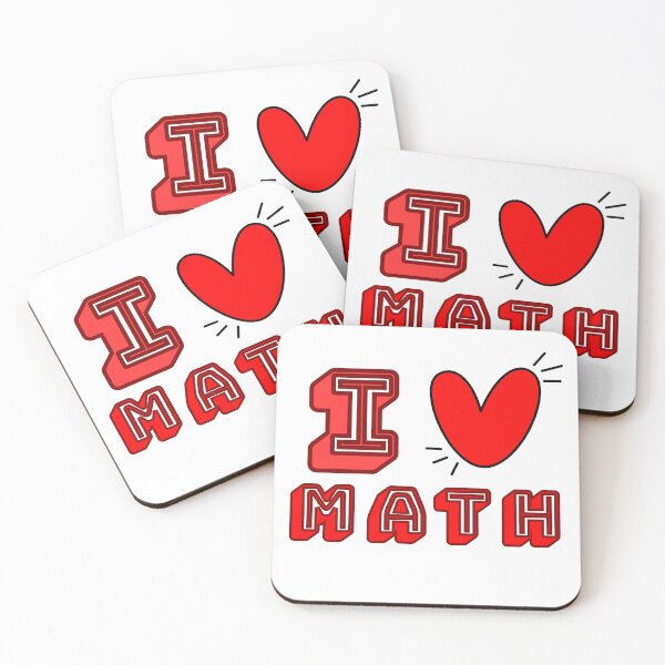Item preview, I love math retro style designed and sold by PeterskyDesign.