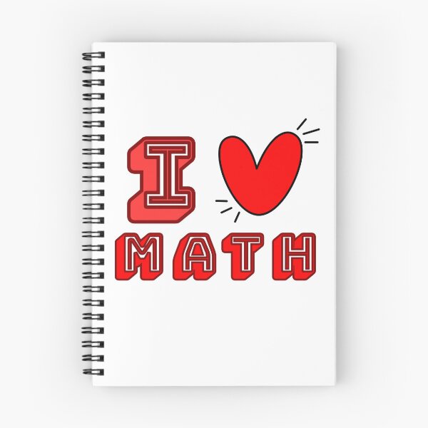 Aperçu de l'œuvre J'adore le style rétro des maths créée et vendue par PeterskyDesign.