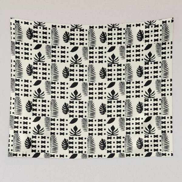 Item preview, Botanical Square Pattern designed and sold by MarketdeLuis.