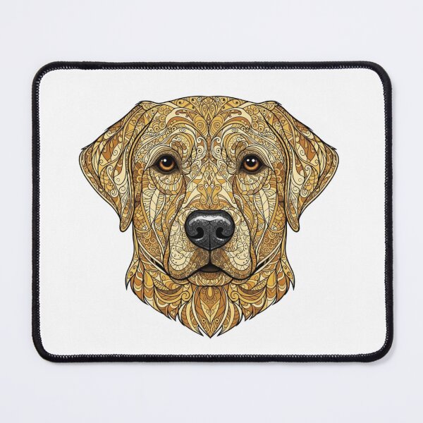 Item preview, Intricate Yellow Lab designed and sold by PaintedbyCarol.