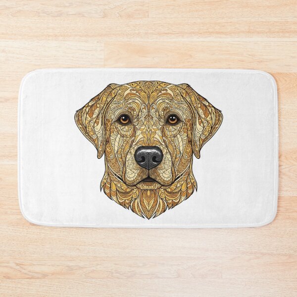 Item preview, Intricate Yellow Lab designed and sold by PaintedbyCarol.