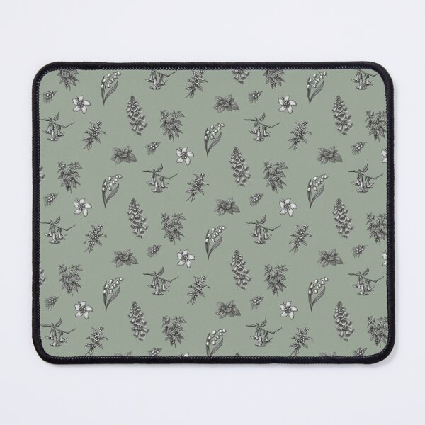 Item preview, Poisonous Plants Etching Pattern designed and sold by LinaDesignsLove.