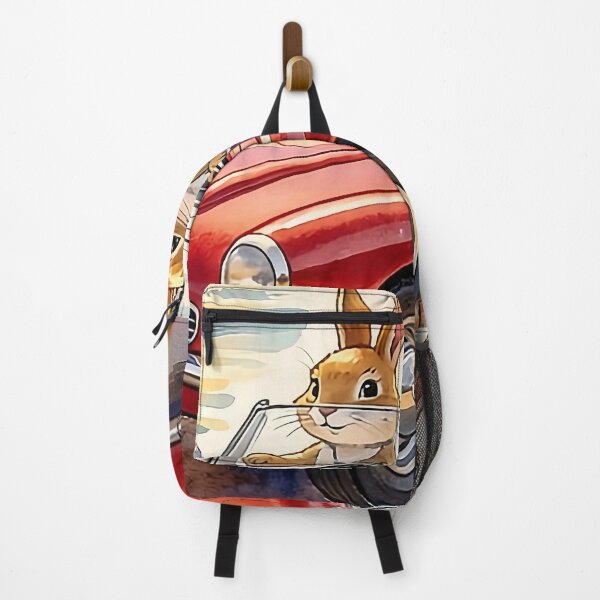 Item preview, Bunnies Driving a Classic Car designed and sold by Serene Strokes Art.