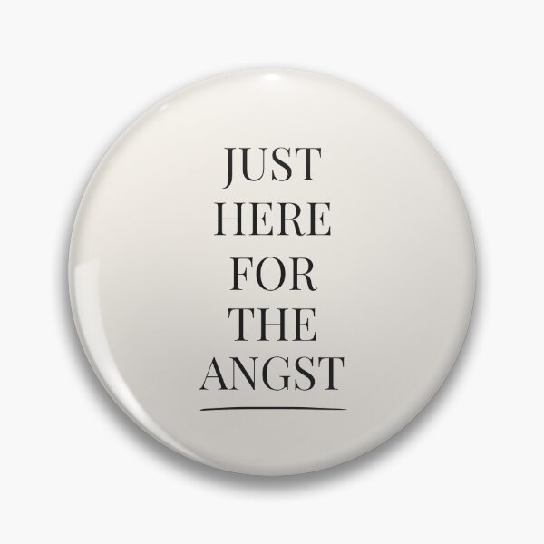 Item preview, Just Here for the Angst - Booktok x Romance Reader Aesthetic designed and sold by Inkbound Co.