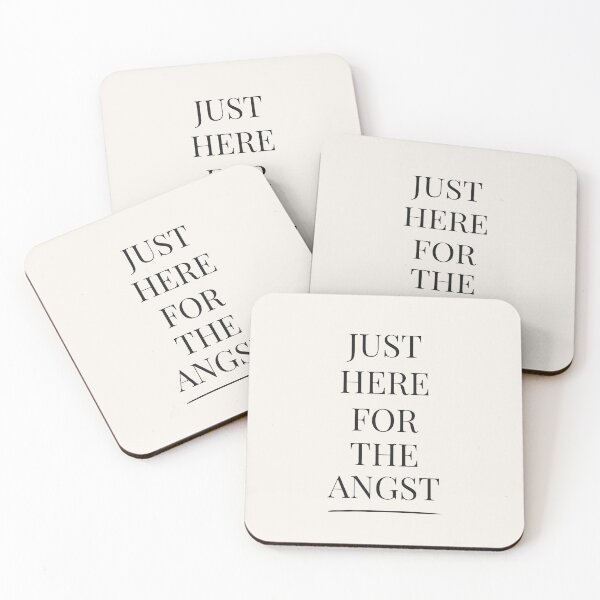 Item preview, Just Here for the Angst - Booktok x Romance Reader Aesthetic designed and sold by Inkbound Co.