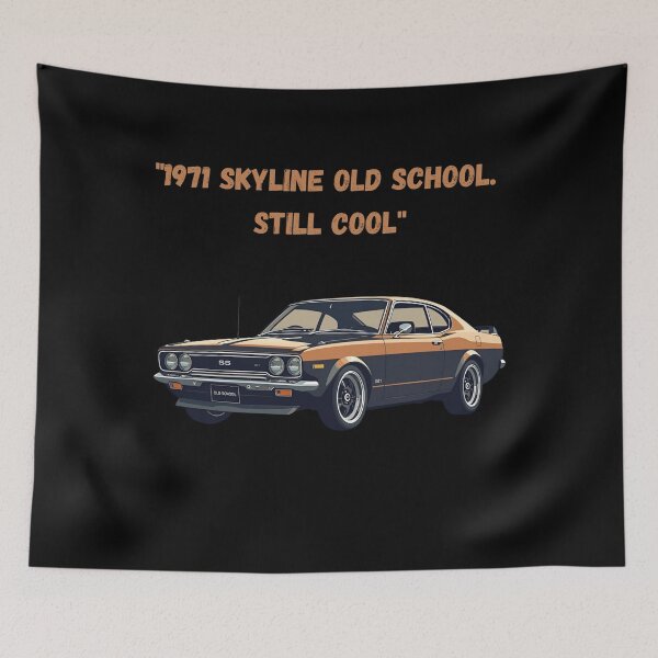 Item preview, Skylin coupe, 1971 Old School. Still Cool 13 designed and sold by Neon G.