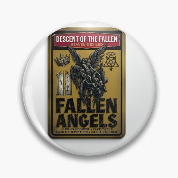 Item preview, Fallen Angels' Metal Plaque designed and sold by Designsboy007.