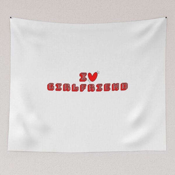 Item preview, I love my girlfriend retro style designed and sold by PeterskyDesign.