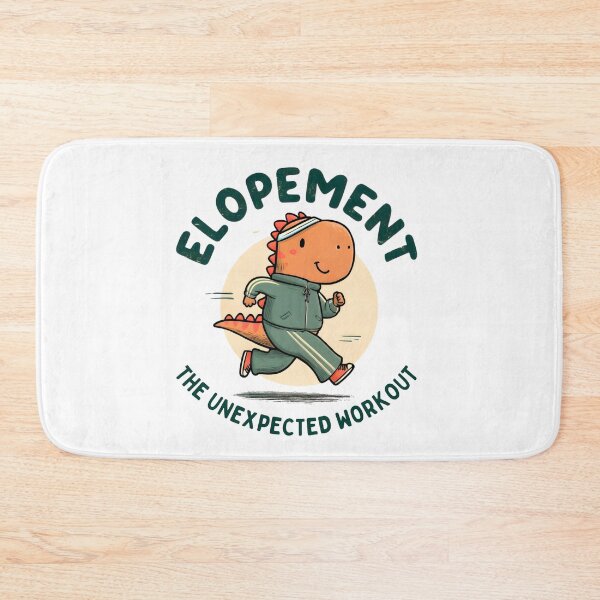 Item preview, Elopement The Unexpected Workout Funny Caregiver Humor designed and sold by LunaMagicStudio.