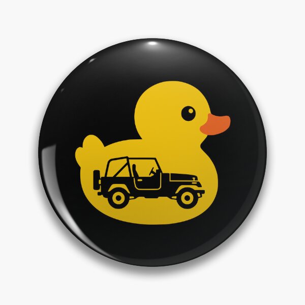 Item preview, Wrangler YJ Top Off Silhouette Rubber Duck designed and sold by Off-Road-Zone.