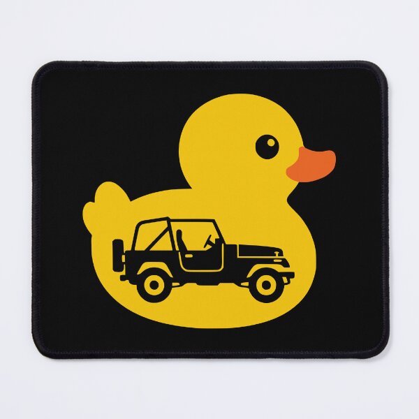 Item preview, Wrangler YJ Top Off Silhouette Rubber Duck designed and sold by Off-Road-Zone.