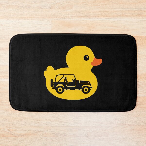 Item preview, Wrangler YJ Top Off Silhouette Rubber Duck designed and sold by Off-Road-Zone.