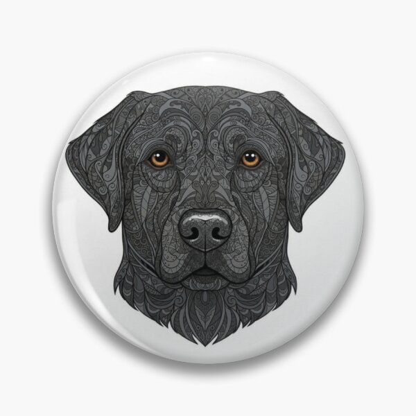 Item preview, Intricate Black Lab designed and sold by PaintedbyCarol.