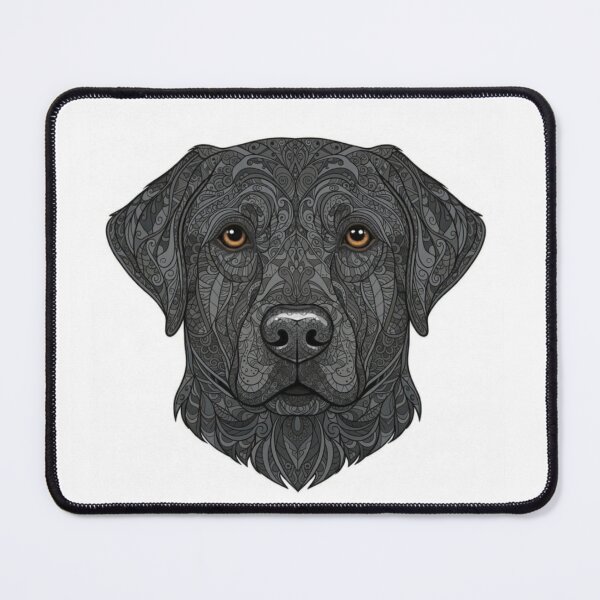 Item preview, Intricate Black Lab designed and sold by PaintedbyCarol.