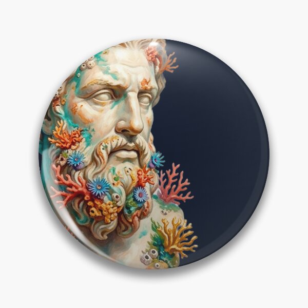Item preview, The Coral Poseidon Profile // Le Roi Profond designed and sold by codex antique.