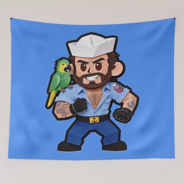 Item preview, The Sailor Cutie: Shipwreck & Polly designed and sold by CleverCulture.
