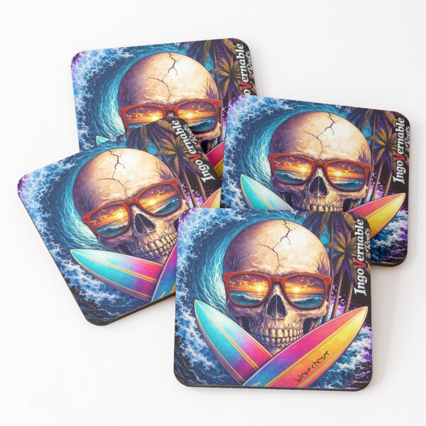 Item preview, Skull Surf designed and sold by virusRojo.
