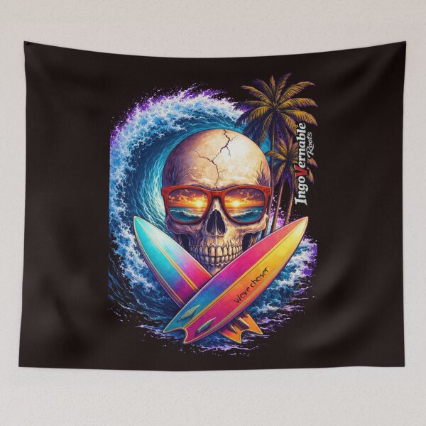 Item preview, Skull Surf designed and sold by virusRojo.