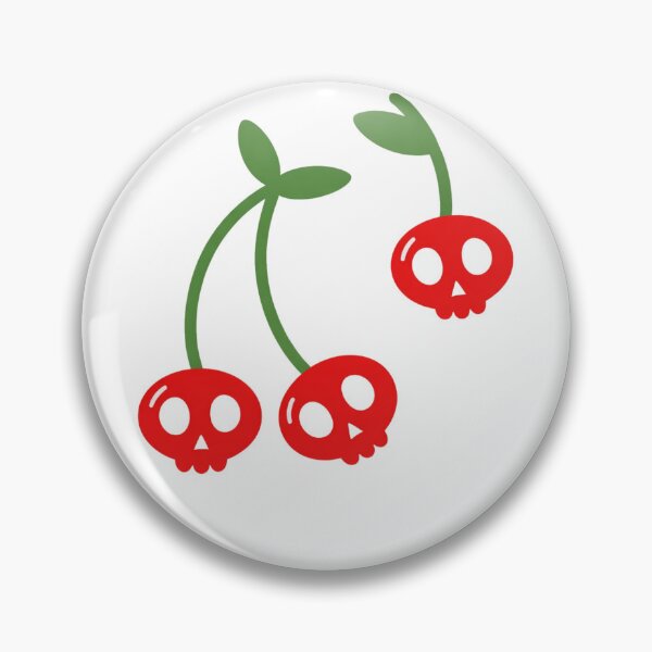 Item preview, Cherry Skull designed and sold by krystalRomanart.