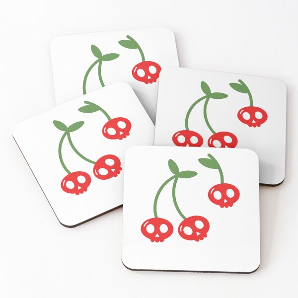 Item preview, Cherry Skull designed and sold by krystalRomanart.