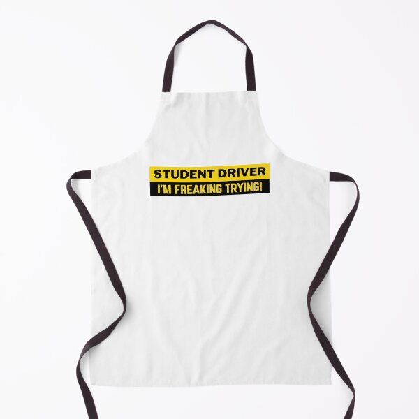 Item preview, Student Driver I’m Freaking Trying! designed and sold by krystalRomanart.