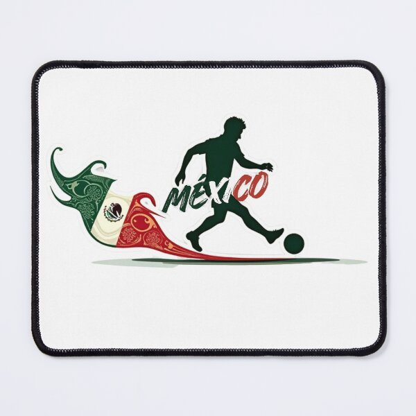 Item preview, Dynamic Mexico Soccer Player Chili Flag Trail designed and sold by PMTaurus.