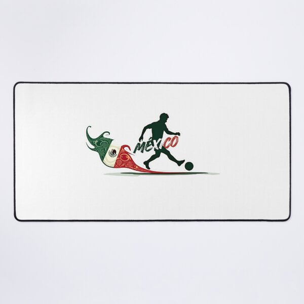 Item preview, Dynamic Mexico Soccer Player Chili Flag Trail designed and sold by PMTaurus.