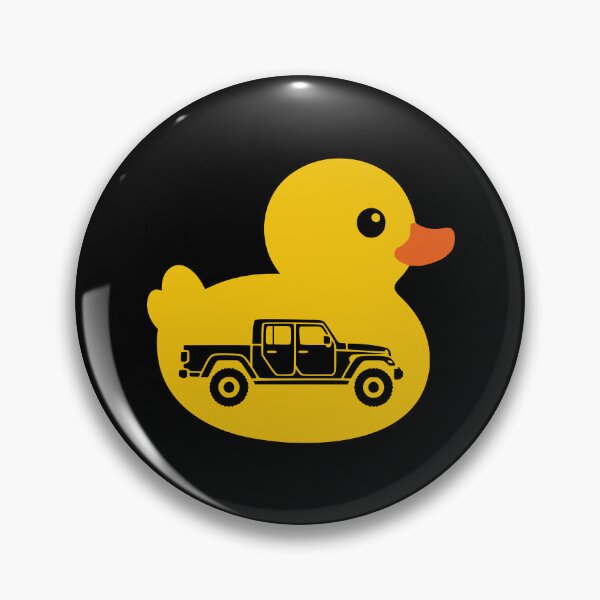 Item preview, Gladiator JT Pickup Truck Silhouette Rubber Duck designed and sold by Off-Road-Zone.