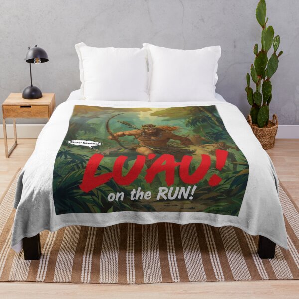 Item preview, Luau On The Run Print designed and sold by Lichentroupe63.