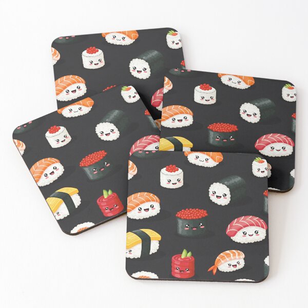 Item preview, Kawaii Sushi Pattern  designed and sold by Timegraf.