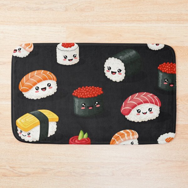 Artikelvorschau, Kawaii Sushi Muster entworfen und verkauft von Timegraf.