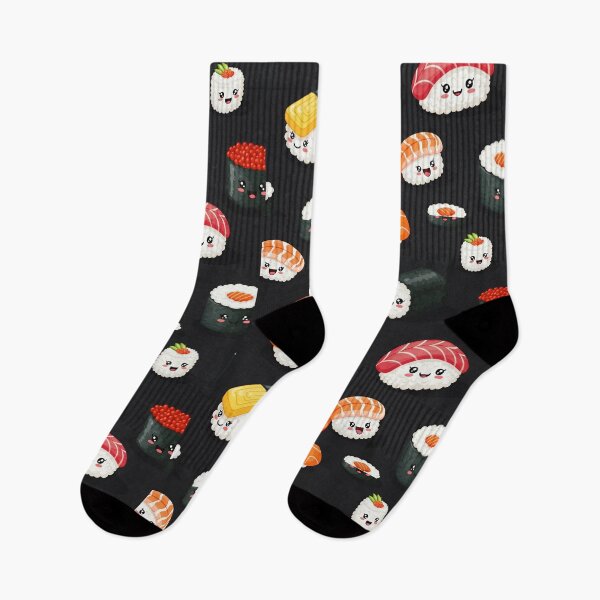 Artikelvorschau, Kawaii Sushi Muster entworfen und verkauft von Timegraf.