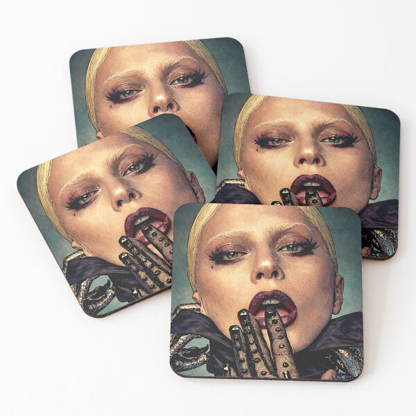 Item preview, Striking portrait of Lady Gaga (fan art) designed and sold by PopCultureAndStuff.