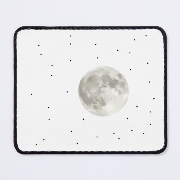 Item preview, Circle Moon with Dot Stars - Celestial Pattern Art designed and sold by pumsquare.
